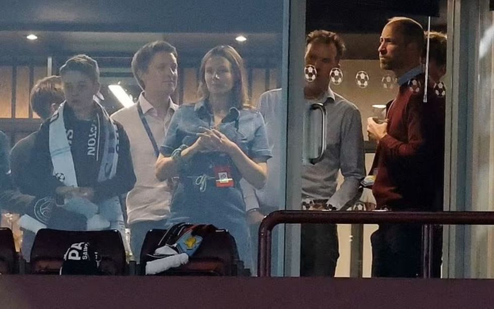 Prince William and Prince George