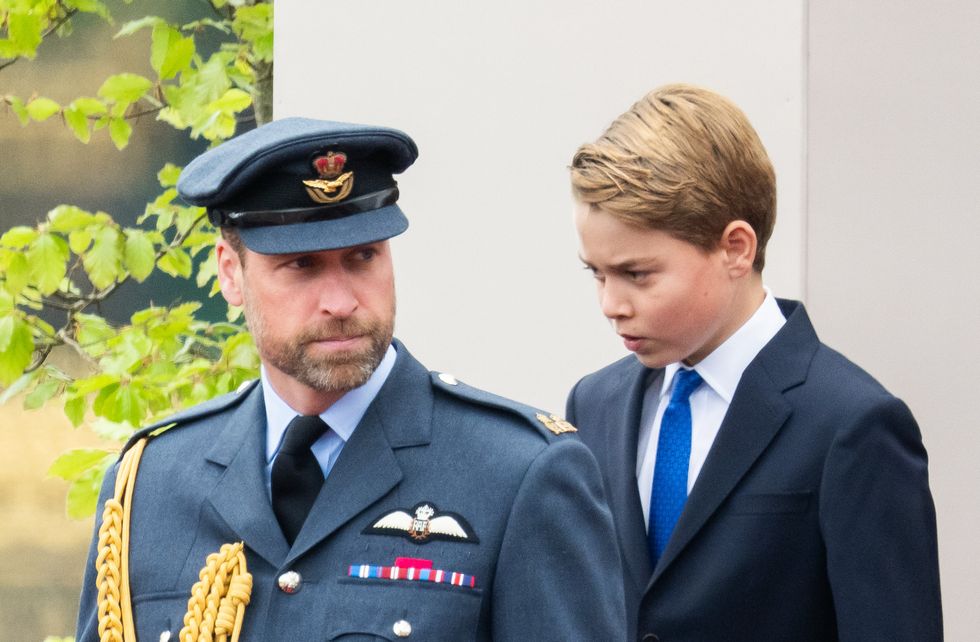 Prince William and Prince George