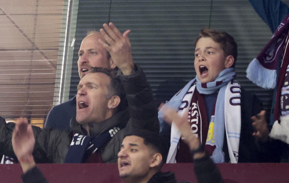 Prince William and Prince George