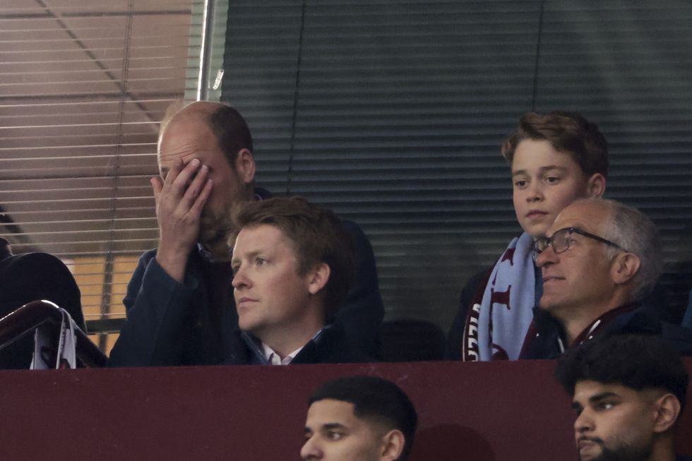 Prince William and Prince George