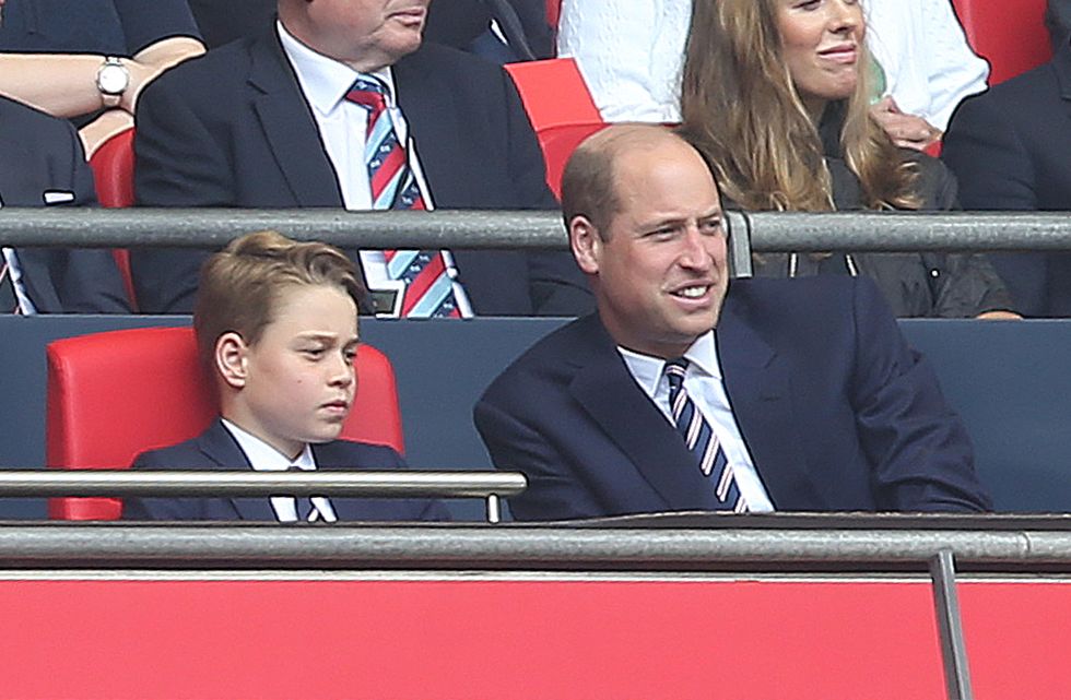 Prince William and Prince George