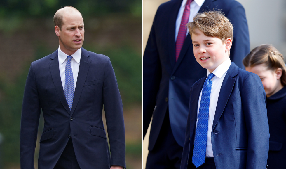Prince William and Prince George