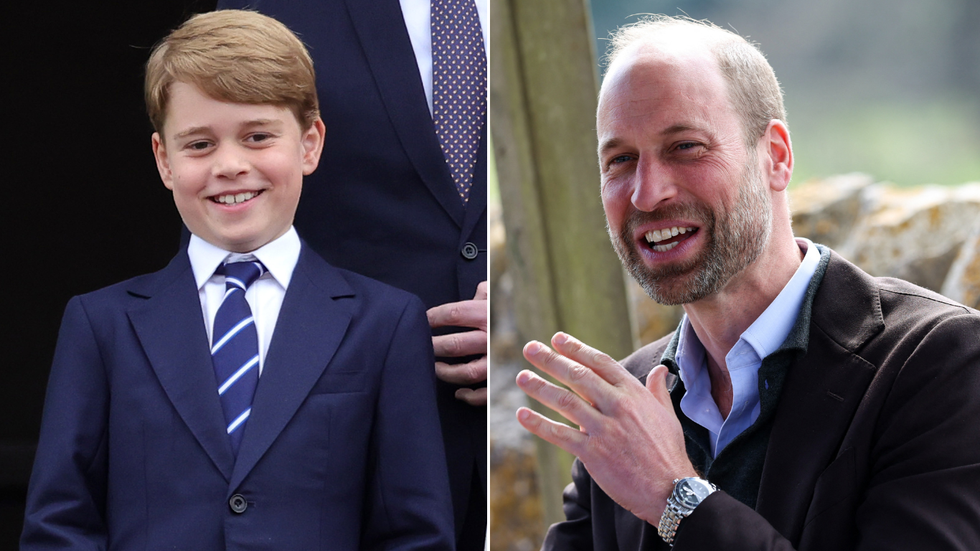 Prince William and Prince George