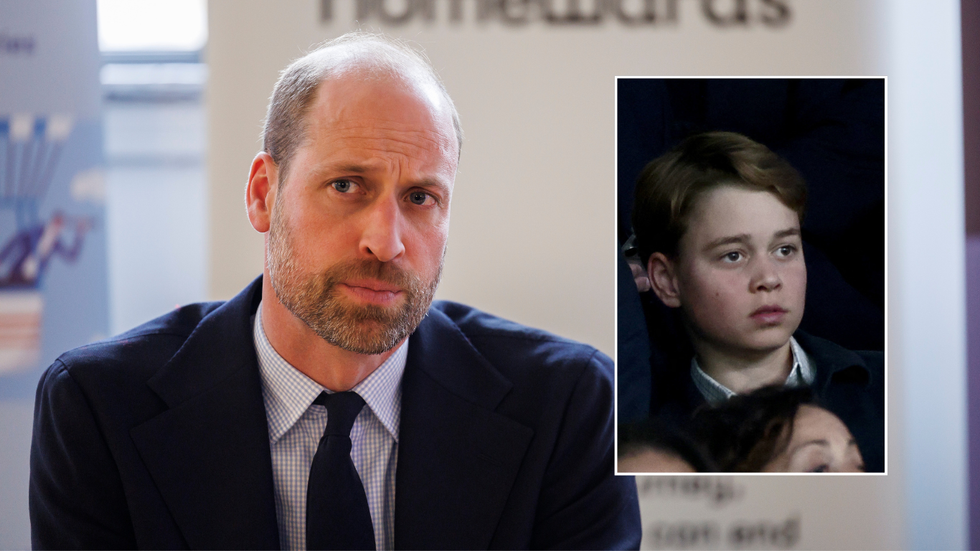 Prince William and Prince George