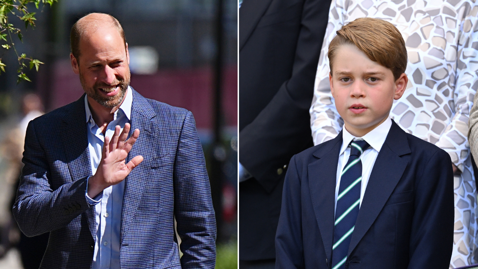 Prince William and Prince George