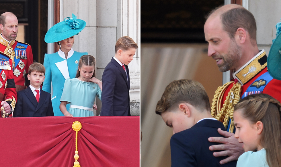 Prince William and Prince George