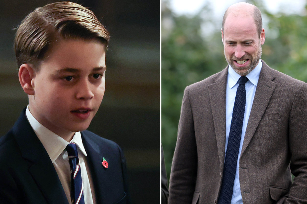 Prince William and Prince George