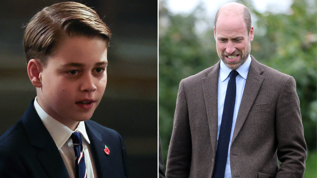 Prince William and Prince George