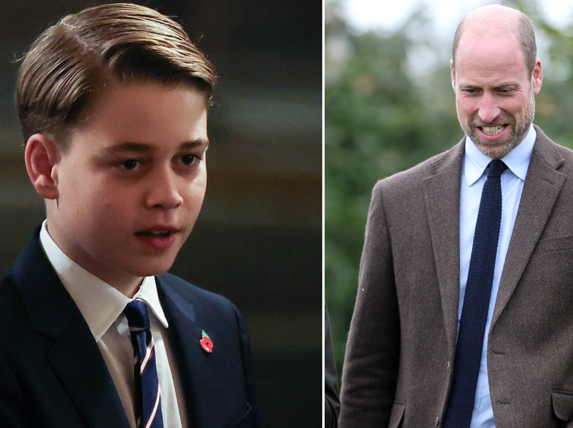 Prince William and Prince George