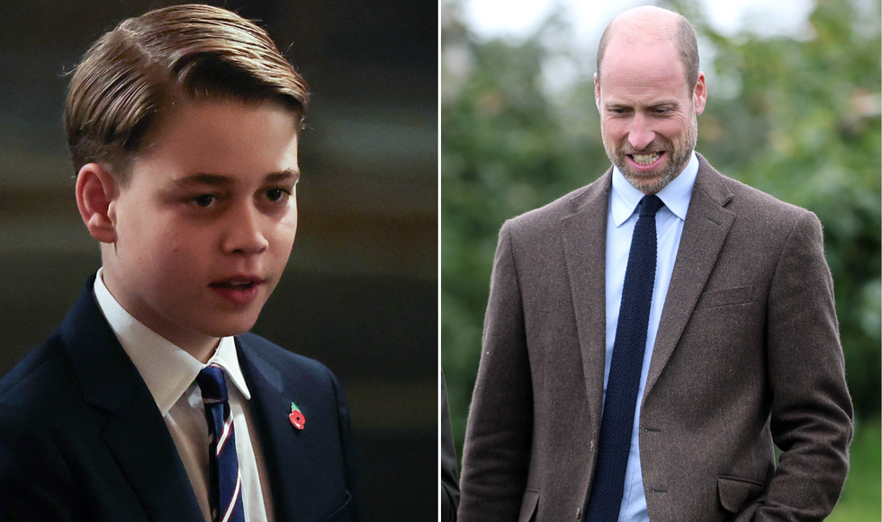 Prince William and Prince George