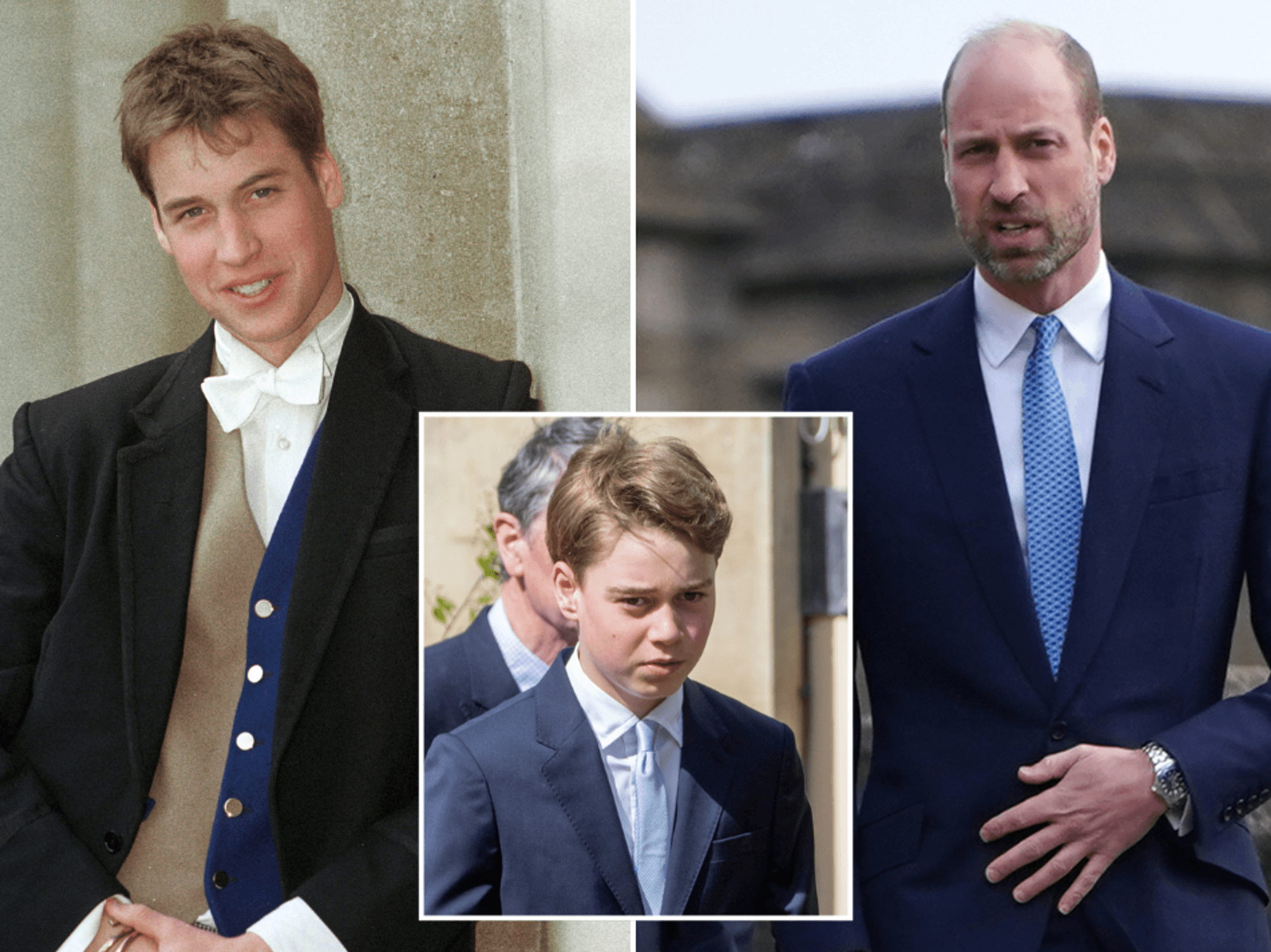 Prince William and Prince George