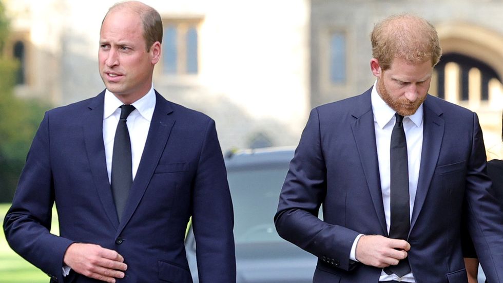 Prince William and Prince Harry were on a Ski trip with their father at the time of The Queen Mother's death