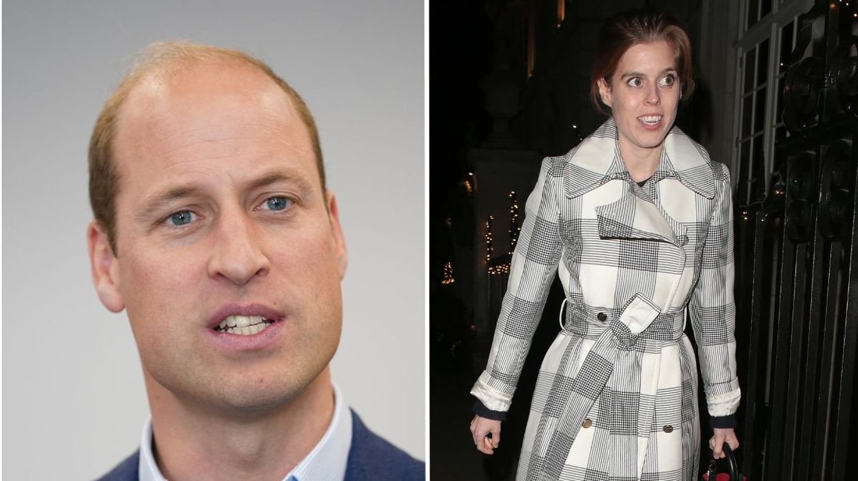 Prince William and Princess Beatrice
