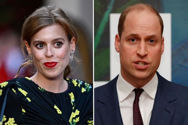 Prince William and Princess Beatrice