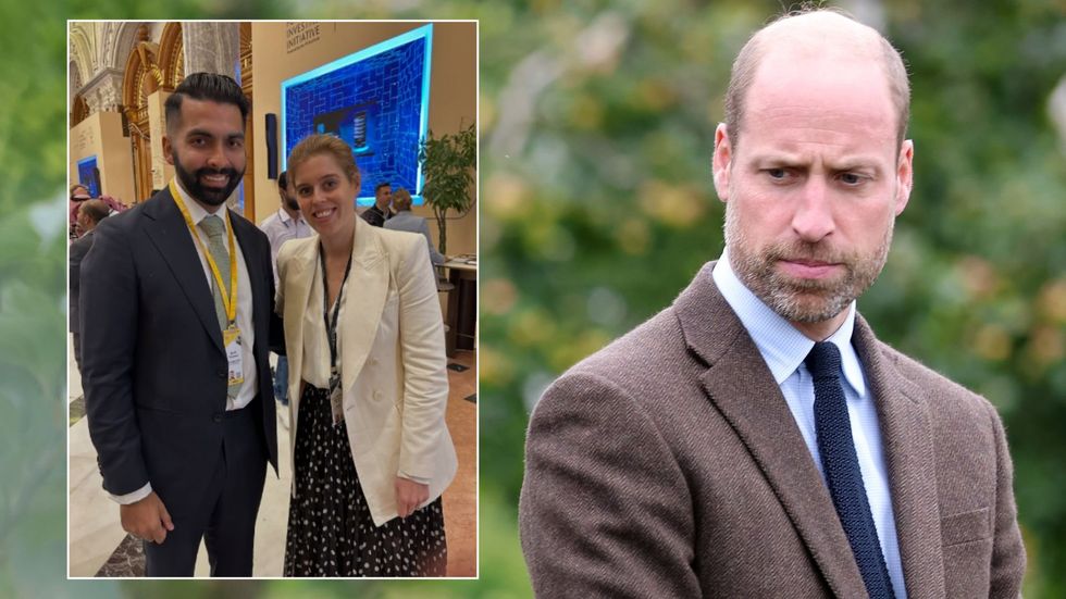 Prince William and Princess Beatrice