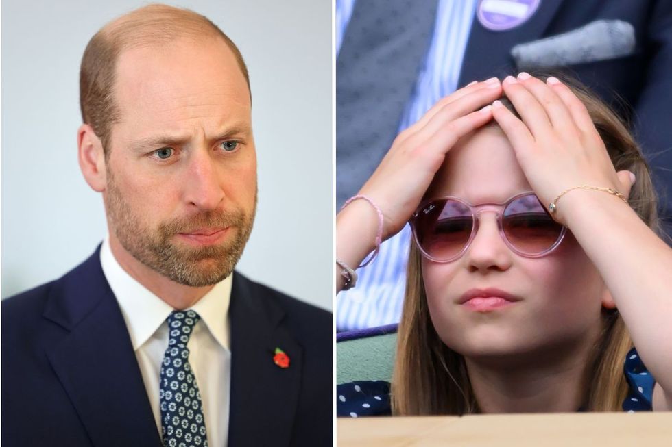 Prince William and Princess Charlotte