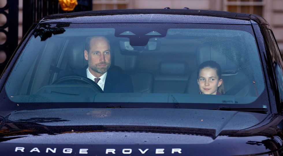 Prince William and Princess Charlotte