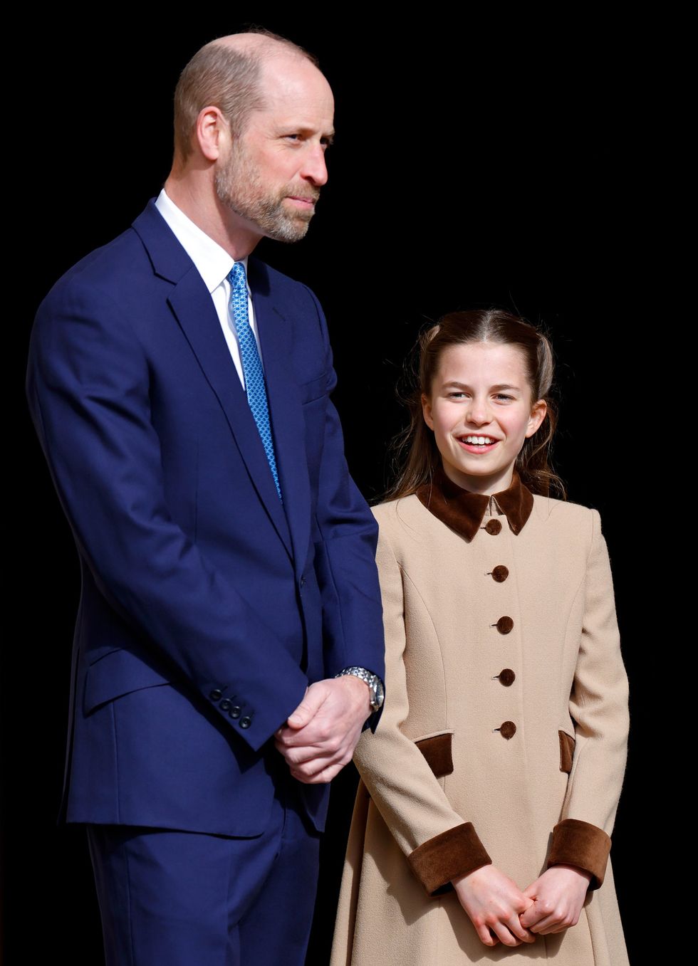 Prince William and Princess Charlotte