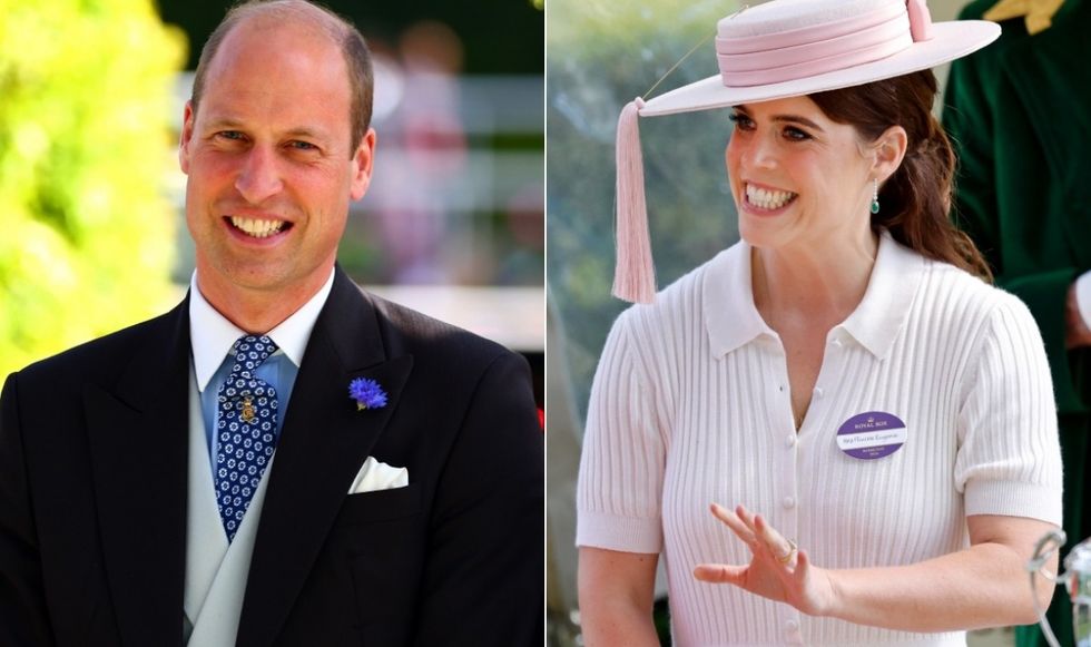 Prince William and Princess Eugenie