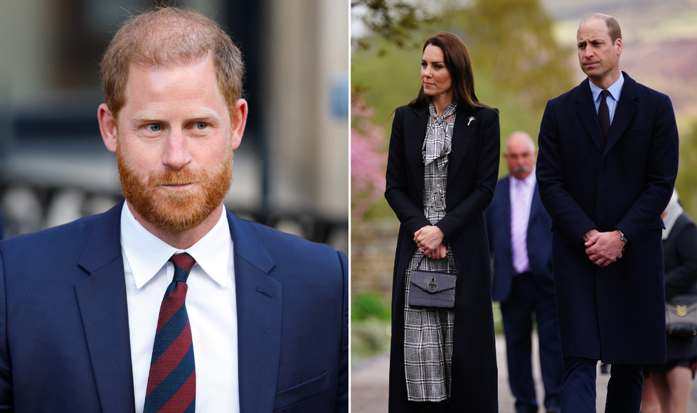 Prince William and Princess Kate and Prince Harry
