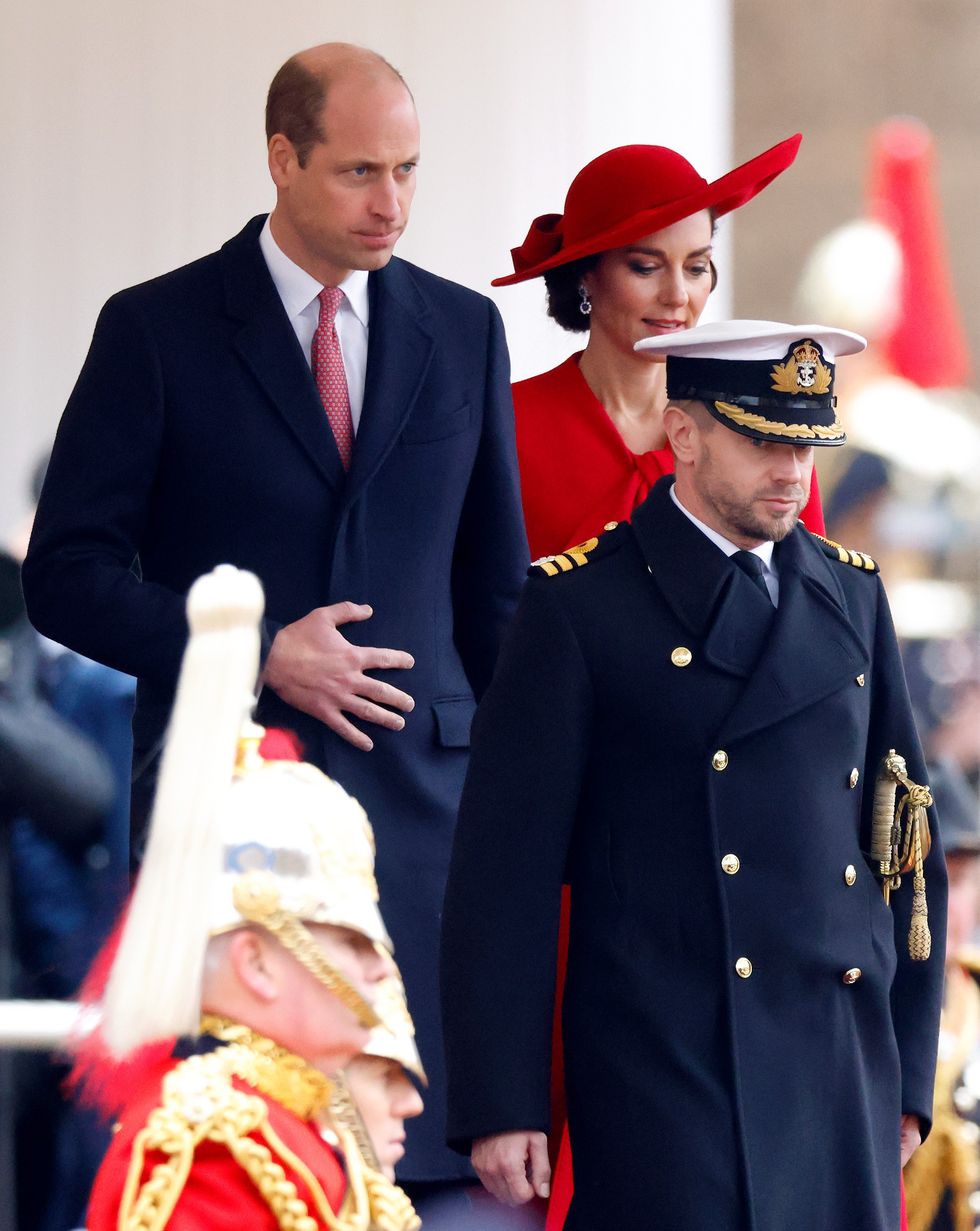 Prince William and Princess Kate and Rob Dixon
