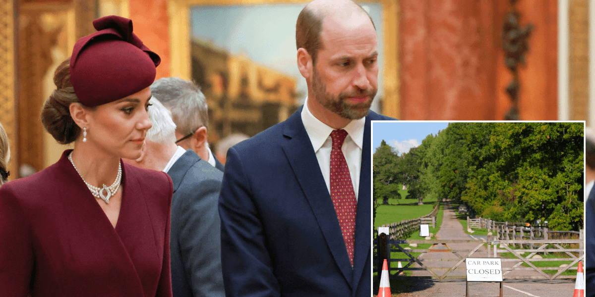 Arrest powers in force as pictures show Prince William and Kate Middleton’s new Windsor home sealed off from trespassers Arrest powers in force as pictures show Prince William and Kate Middleton’s new Windsor home sealed off from trespassers