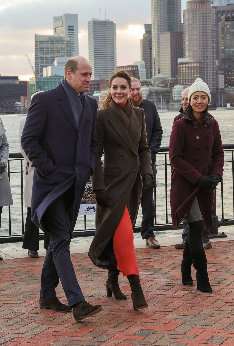Príncipe William e a Princesa de Gales