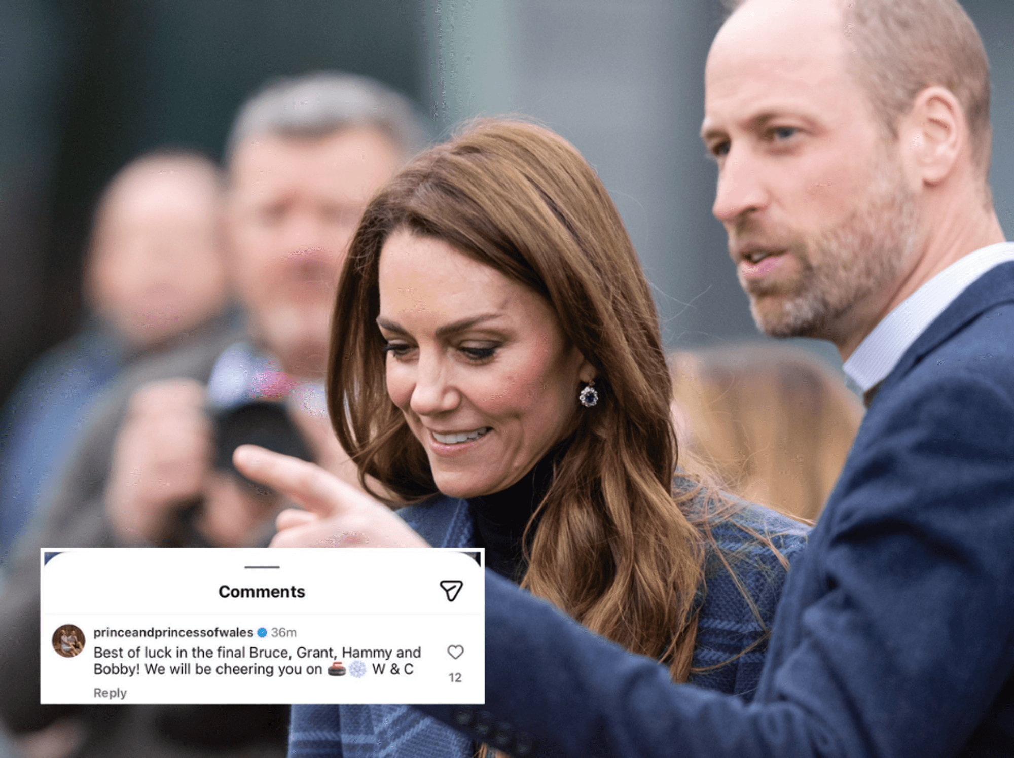 Prince William and Princess of Wales