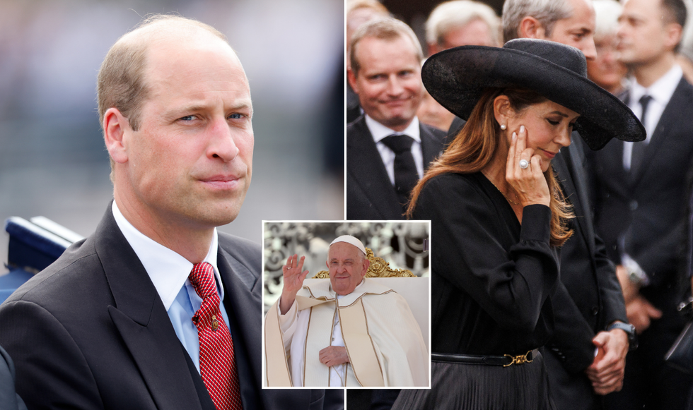 Prince William and Queen Mary