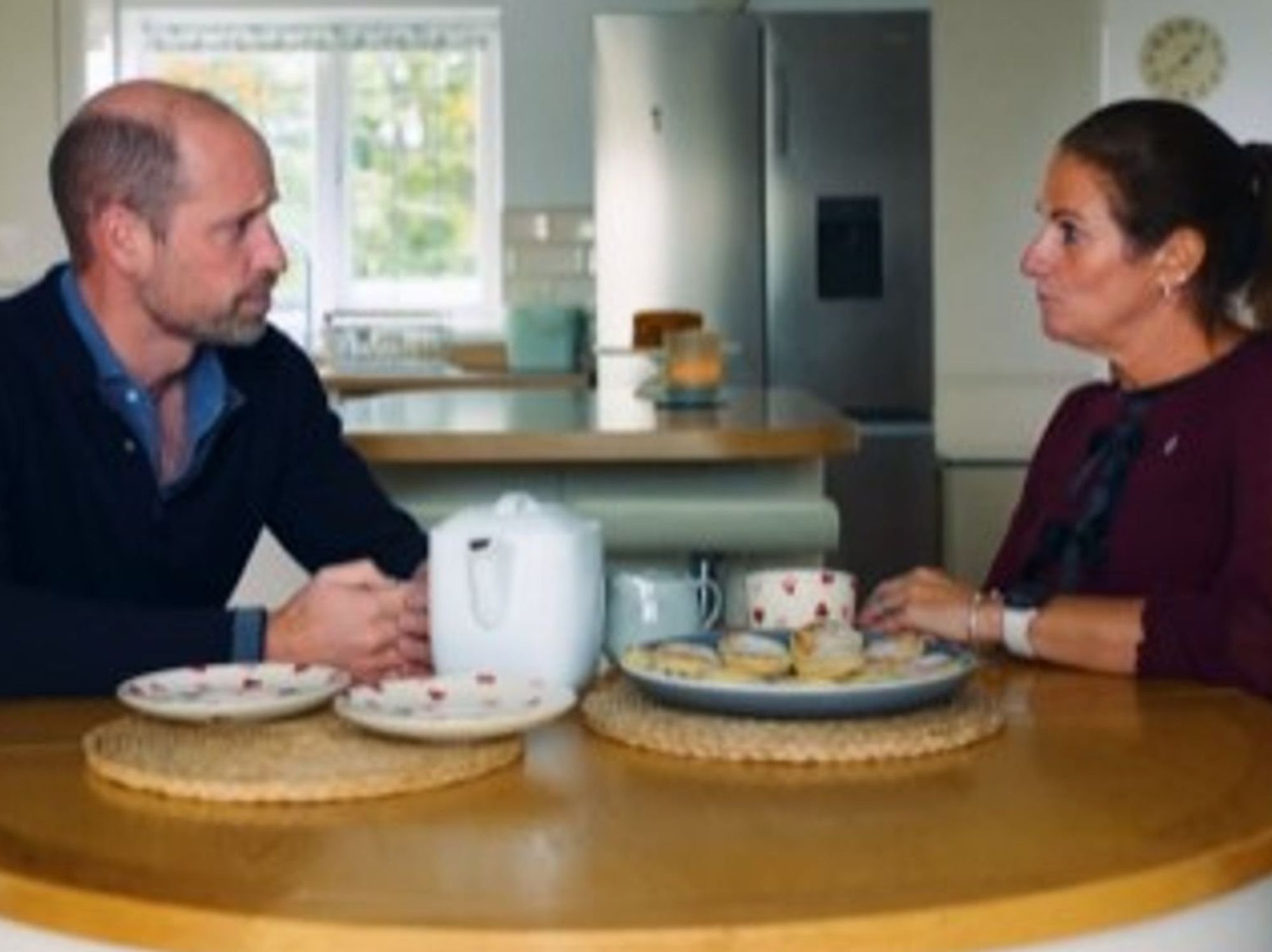 Prince William and Rhian Mannings