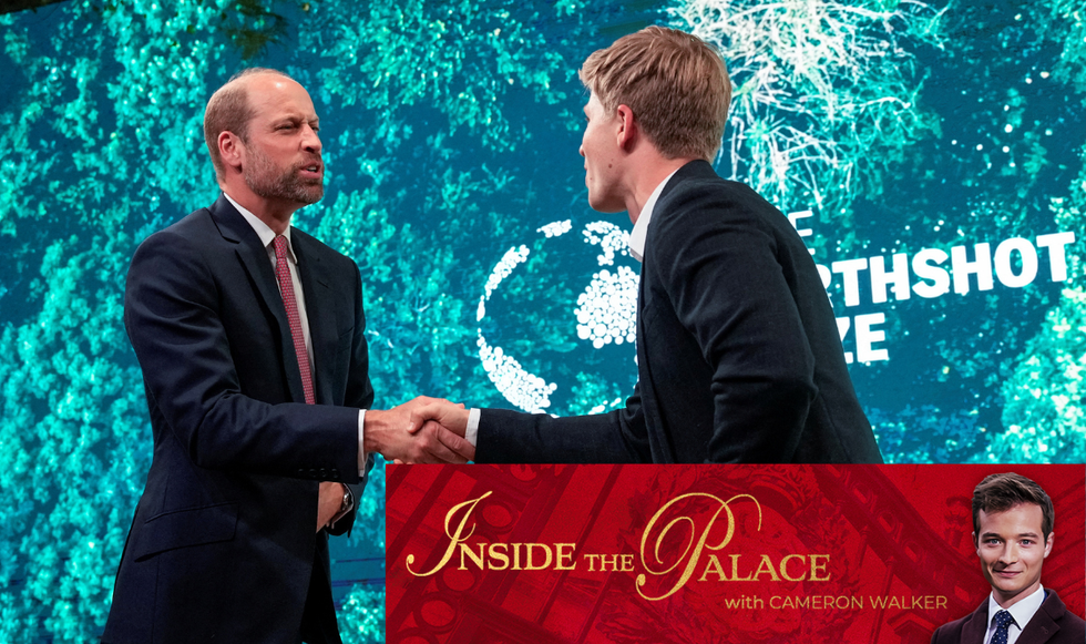 Prince William and Robert Irwin.