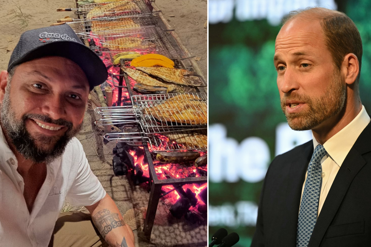 Prince William and Saulo Jennings