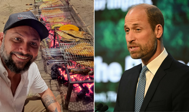 Prince William and Saulo Jennings