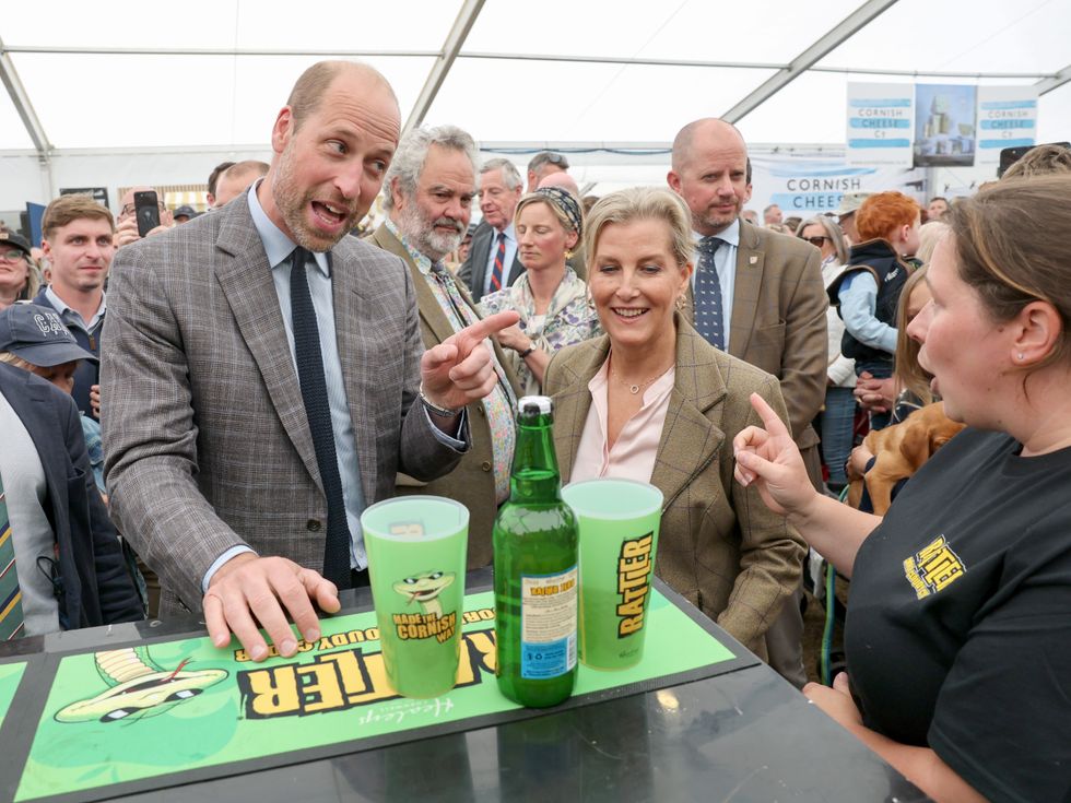 Prince William and Sophie