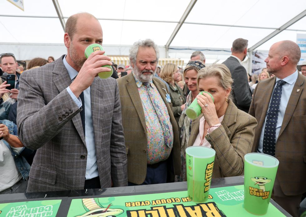 Prince William and Sophie