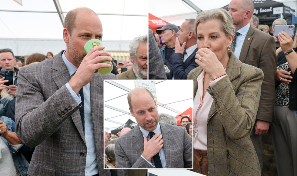 Prince William and Sophie