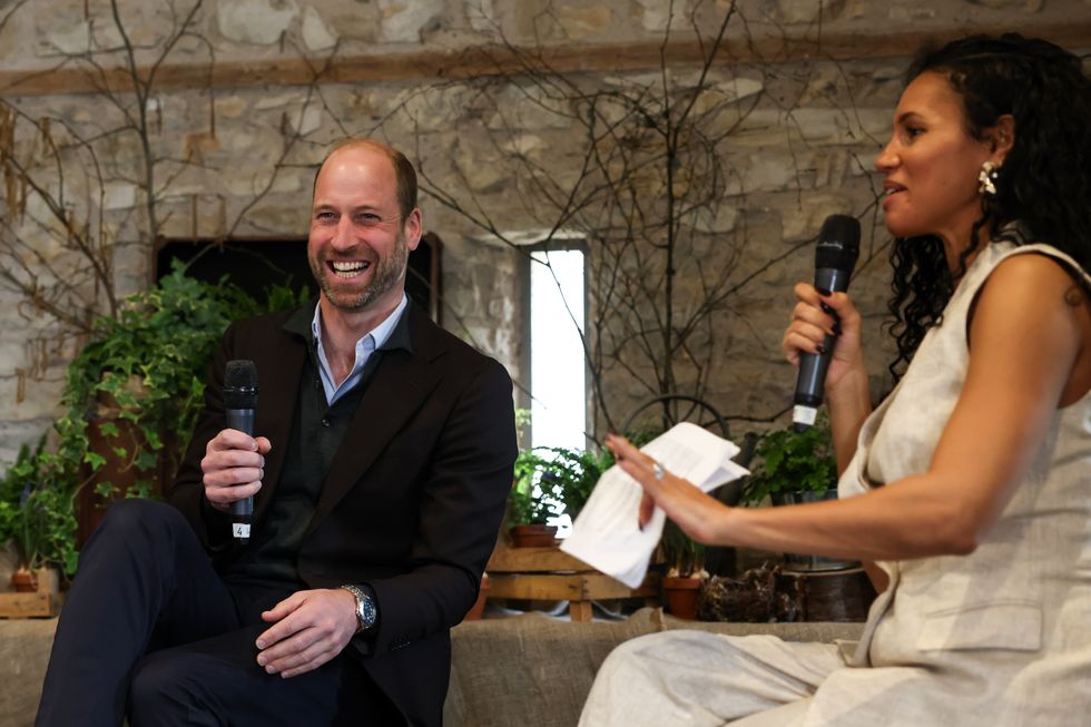 Prince William and Vick Hope