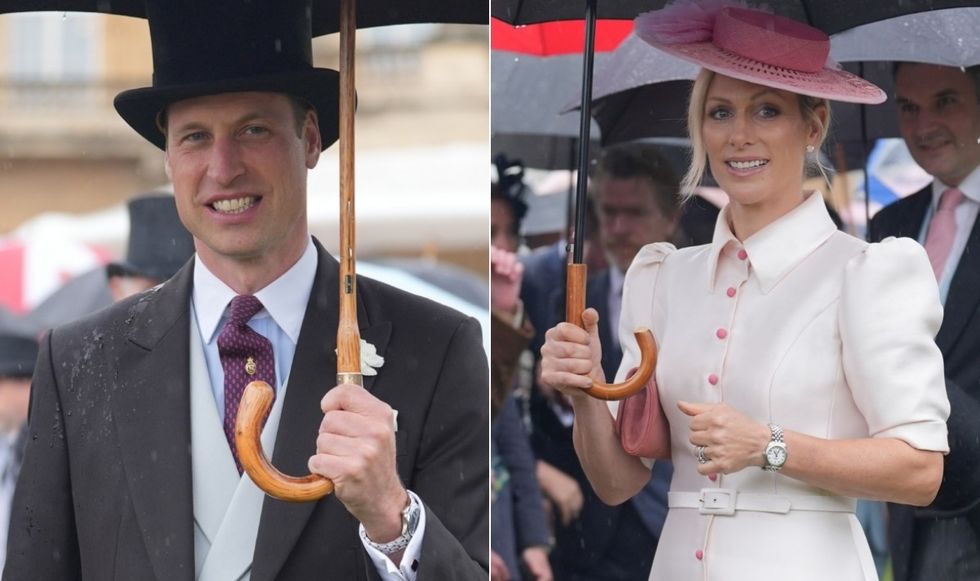 Prince William and Zara Tindall