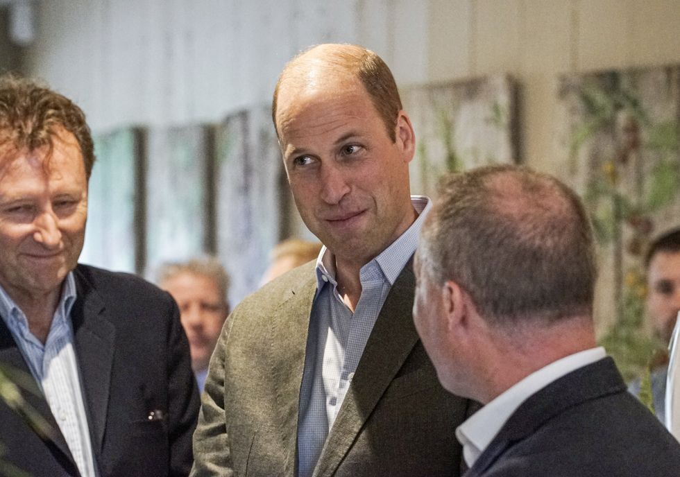 Prince William at a Duchy of Cornwall event