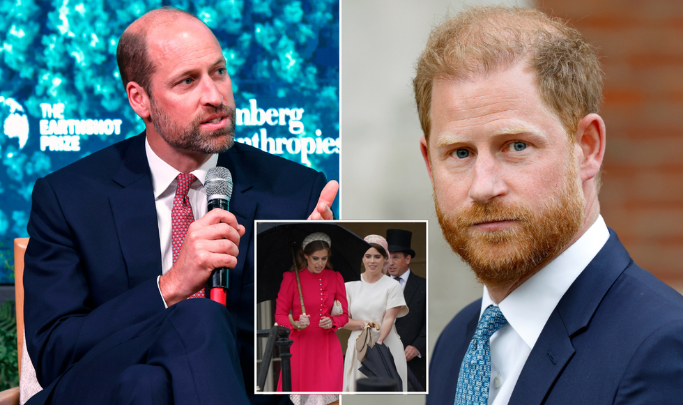 Prince William, Beatrice, Eugenie and Prince Harry
