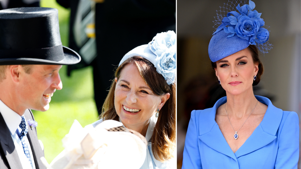 Prince William, Carole Middleton and Kate Middleton