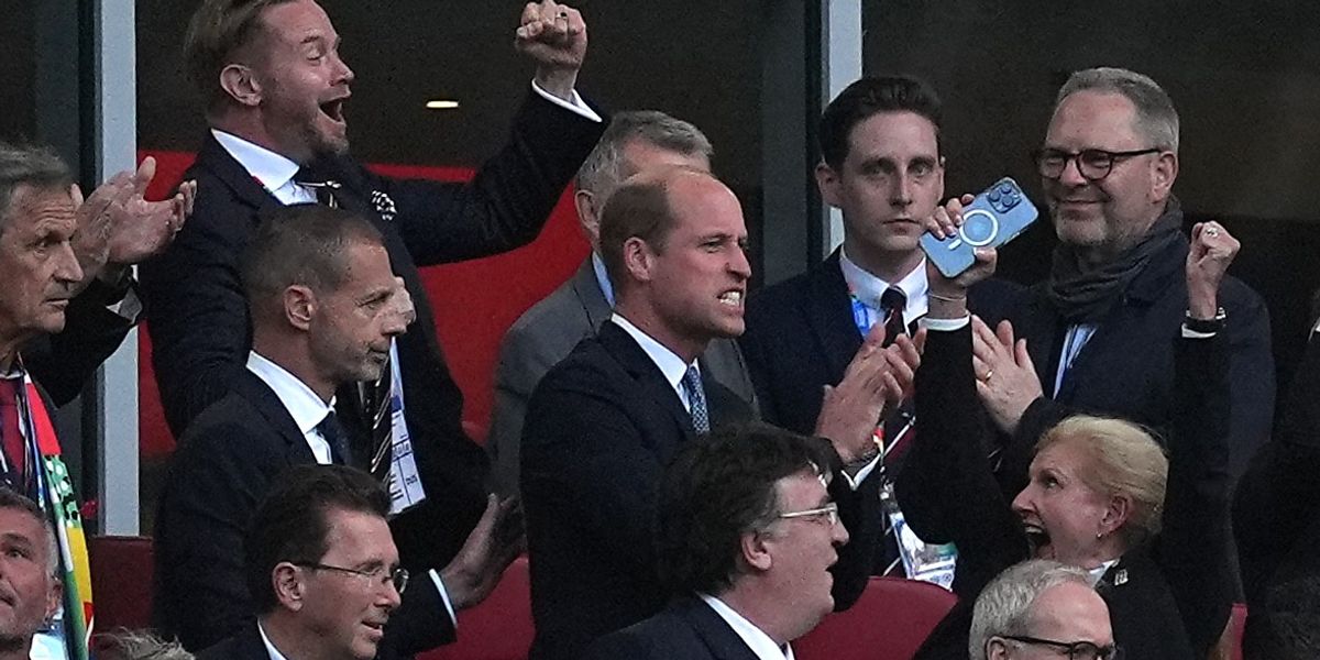 NextImg:Prince William ROARS as England’s flawless penalty shootout beats Switzerland