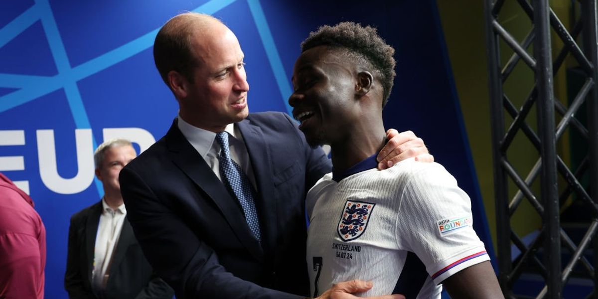 NextImg:'Nail-biting to the very end!' Prince William congratulates England team after tense Switzerland clash