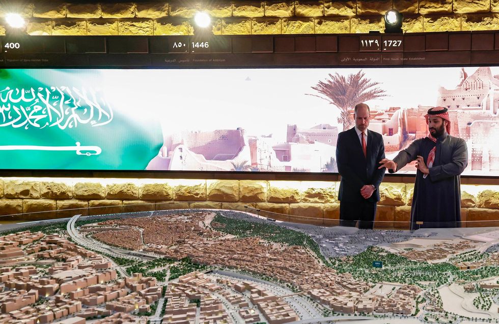 Prince William, Crown Prince Mohammed Bin Salman