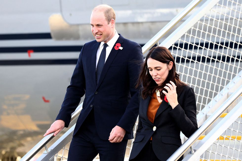 Prince William, Dame Jacinda Ardern