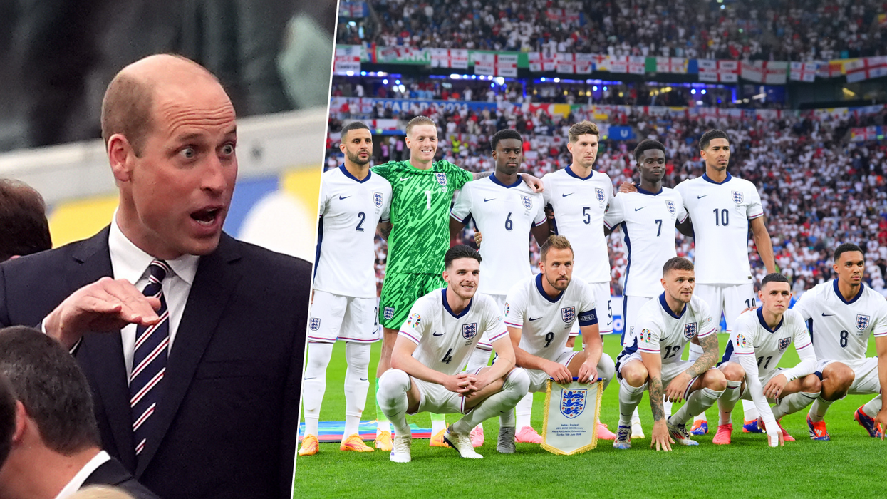 Prince William/England squad