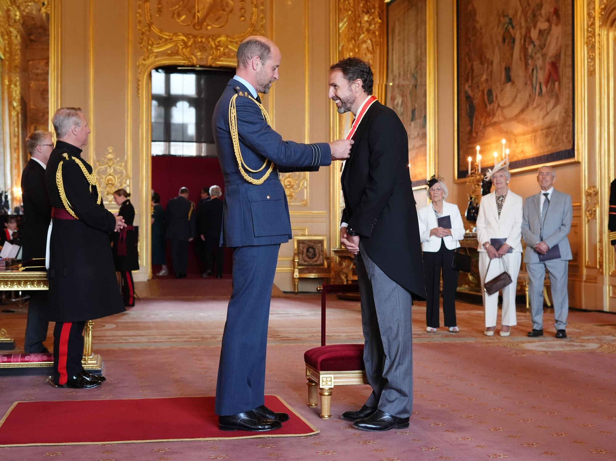 Prince William, Gareth Southgate