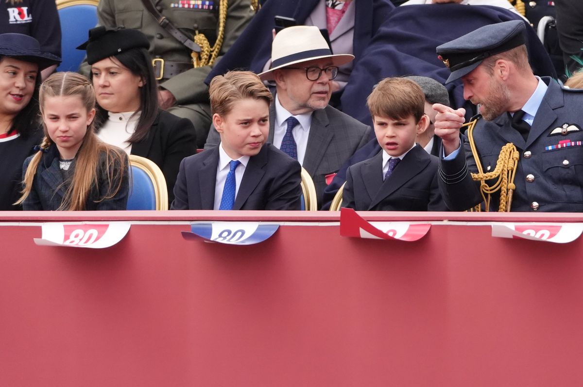 Prince William, George, Charlotte and Louis