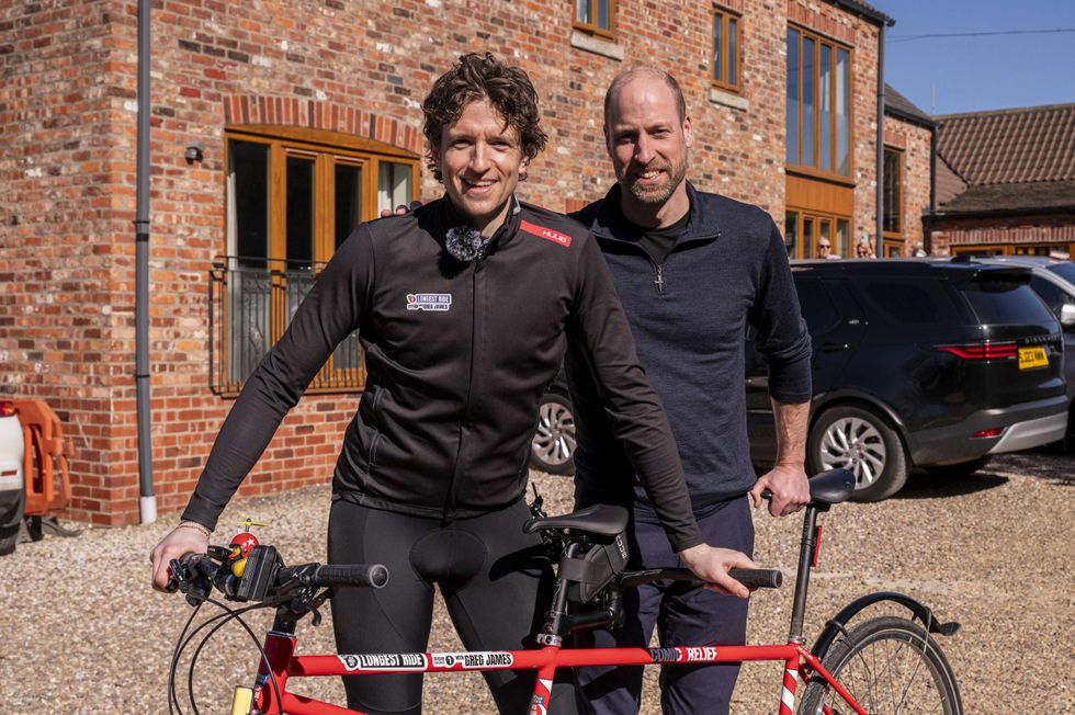 Prince William, Greg James