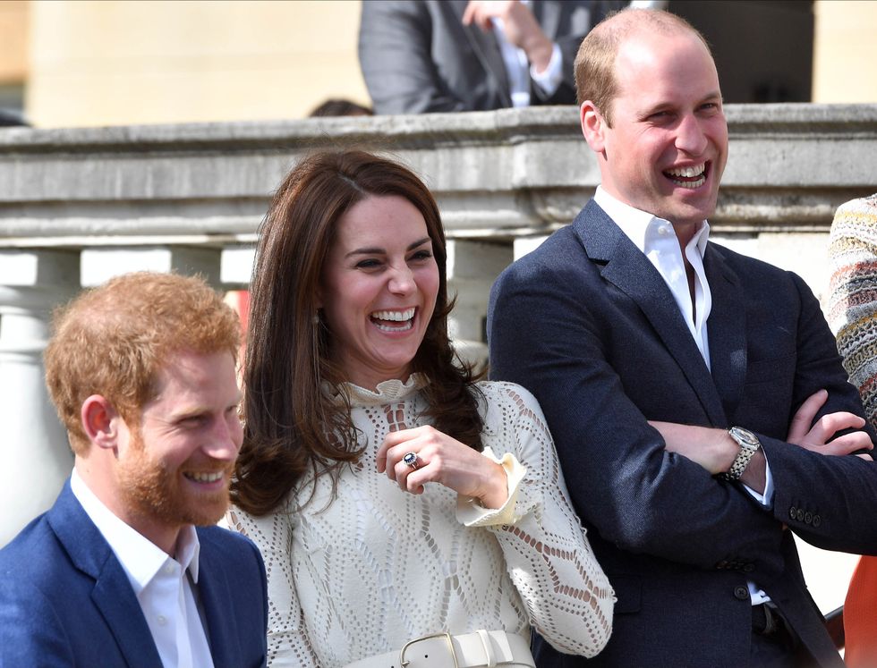 Prince William, Harry and Kate